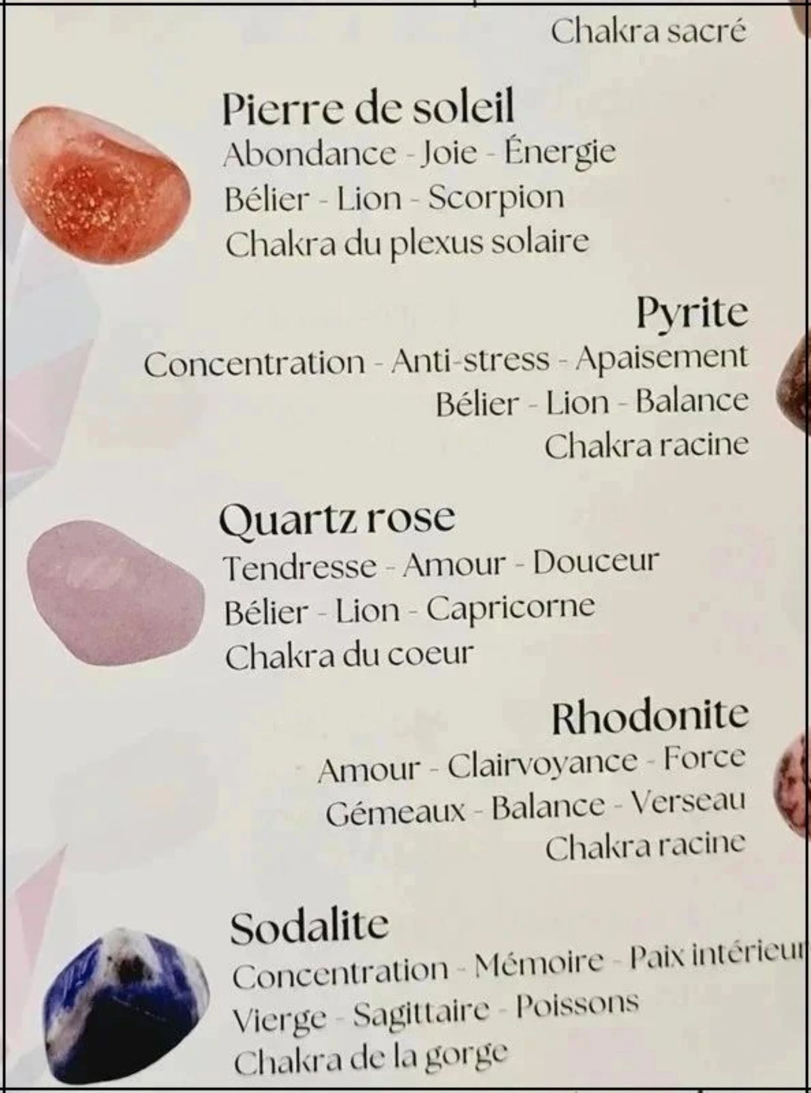Bracelet cordon réglable pierre Quartz rose  – photo 4